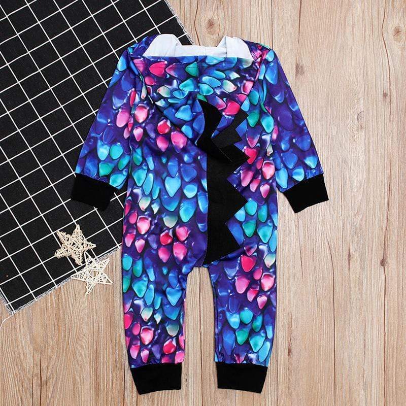 Charlie Multicolor Dinosaur Jumpsuit