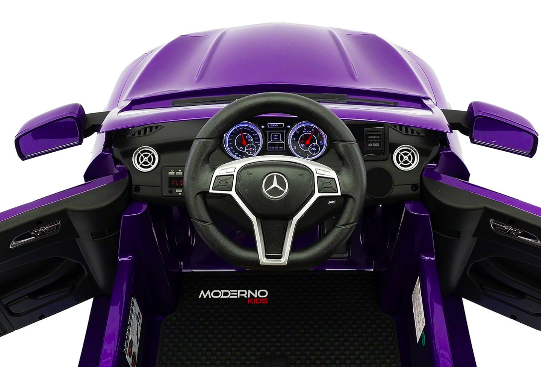 MODERNO KIDS MERCEDES CLA45 12V ELECTRIC RIDE-ON CAR, REMOTE