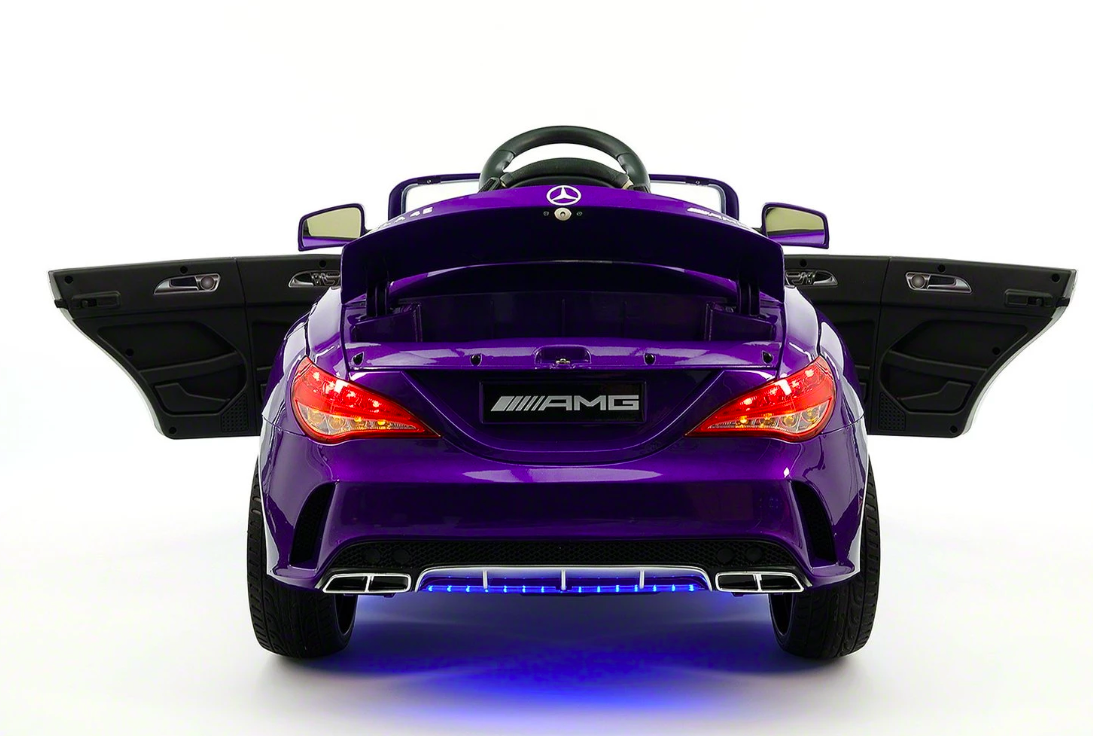 MODERNO KIDS MERCEDES CLA45 12V ELECTRIC RIDE-ON CAR, REMOTE