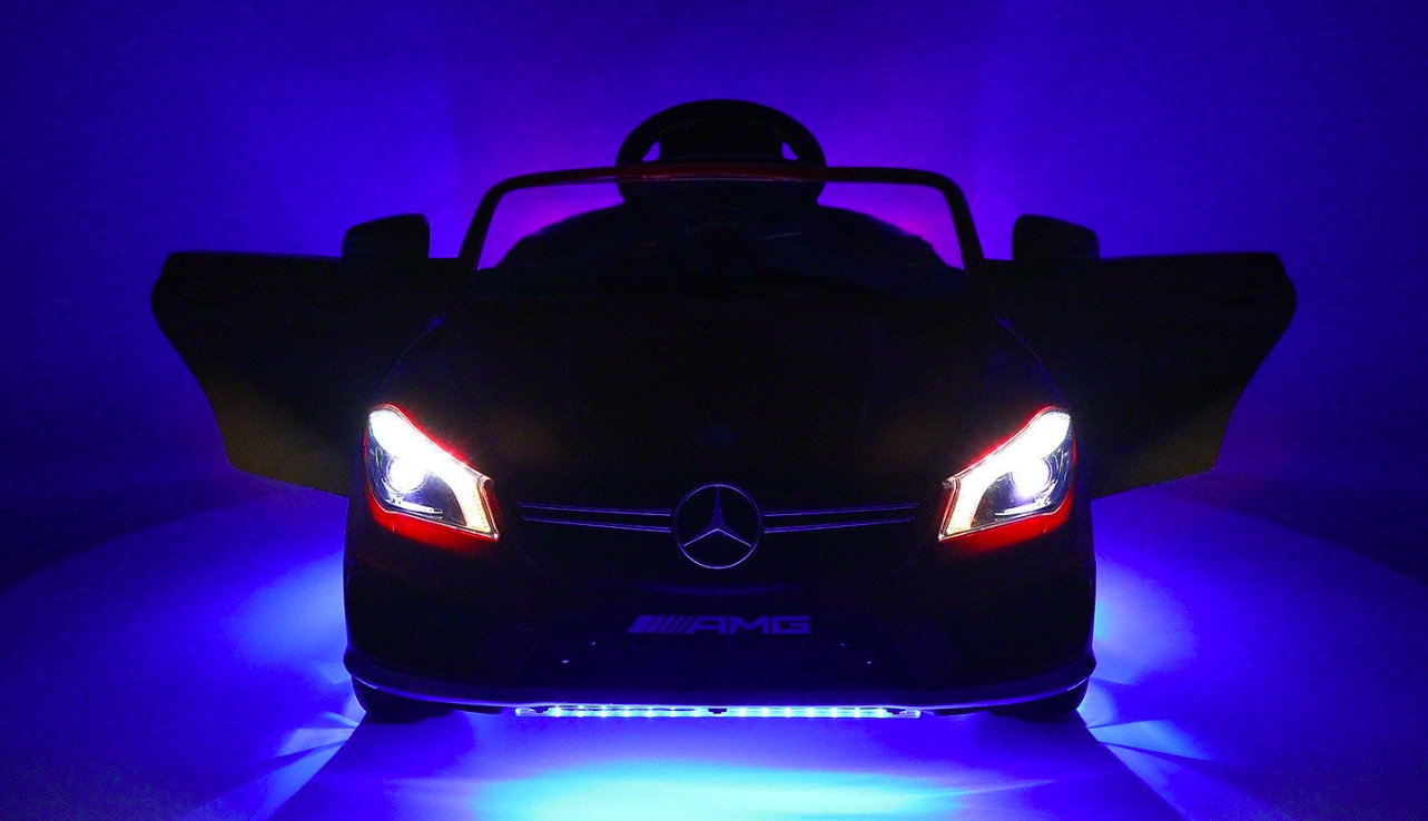 MODERNO KIDS MERCEDES CLA45 12V ELECTRIC RIDE-ON CAR, REMOTE