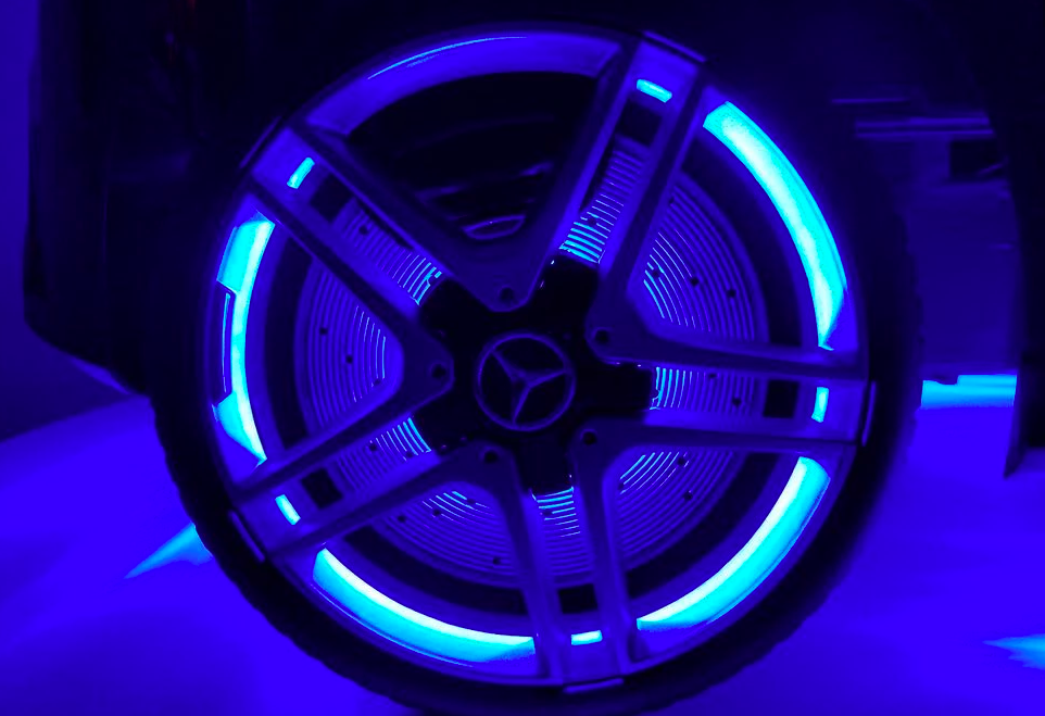 MODERNO KIDS MERCEDES CLA45 12V ELECTRIC RIDE-ON CAR, REMOTE