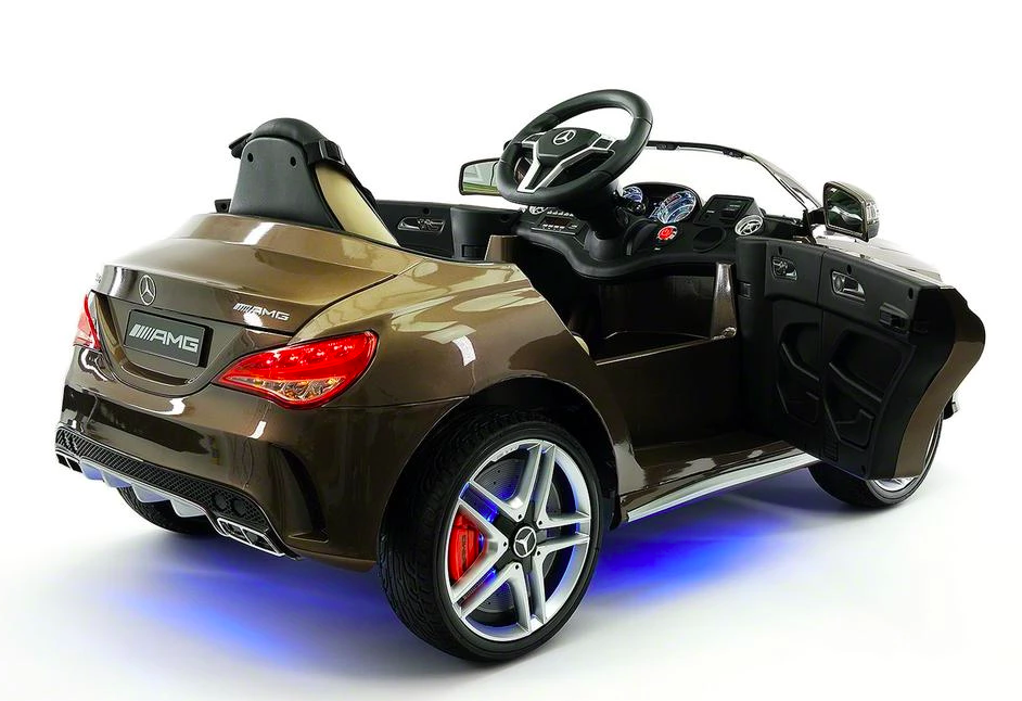 MODERNO KIDS MERCEDES CLA45 12V ELECTRIC RIDE-ON CAR, REMOTE