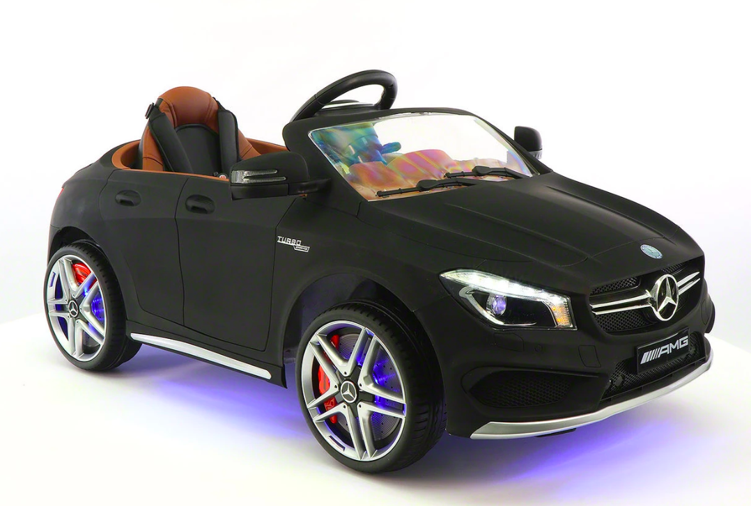 MODERNO KIDS MERCEDES CLA45 12V ELECTRIC RIDE-ON CAR, REMOTE