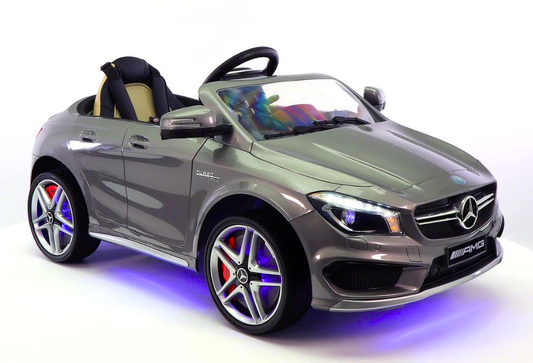 MODERNO KIDS MERCEDES CLA45 12V ELECTRIC RIDE-ON CAR, REMOTE
