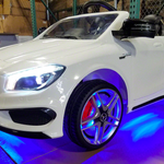 MODERNO KIDS MERCEDES CLA45 12V ELECTRIC RIDE-ON CAR, REMOTE