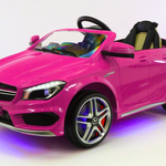 MODERNO KIDS MERCEDES CLA45 12V ELECTRIC RIDE-ON CAR, REMOTE