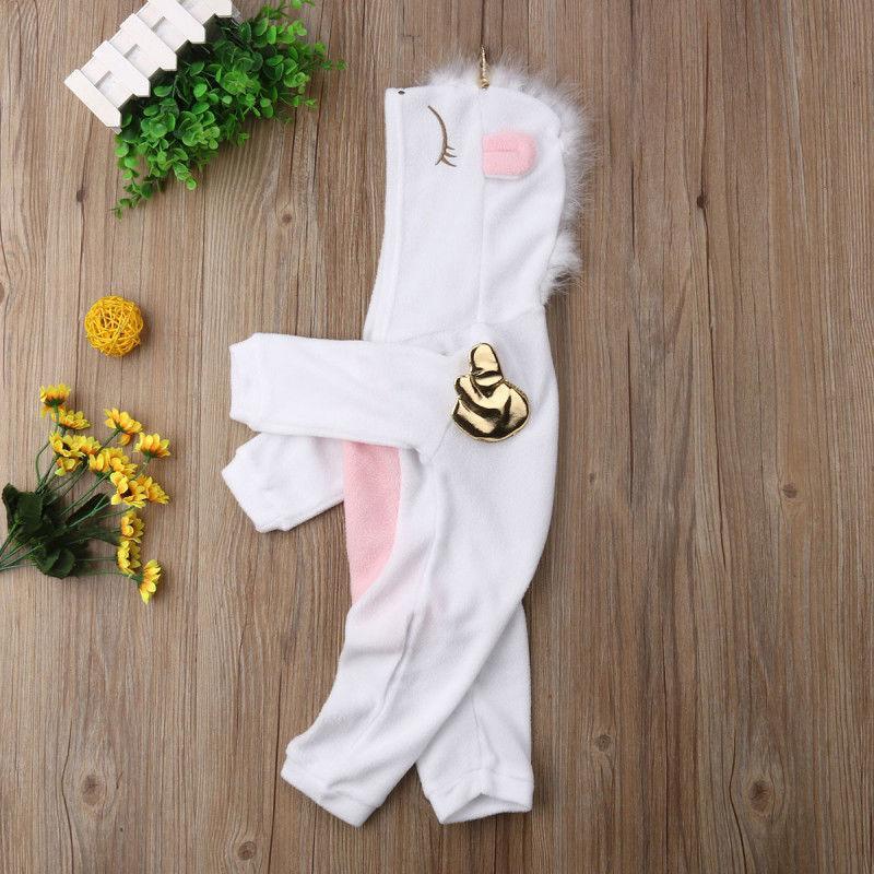 Dixie Hooded Unicorn Romper