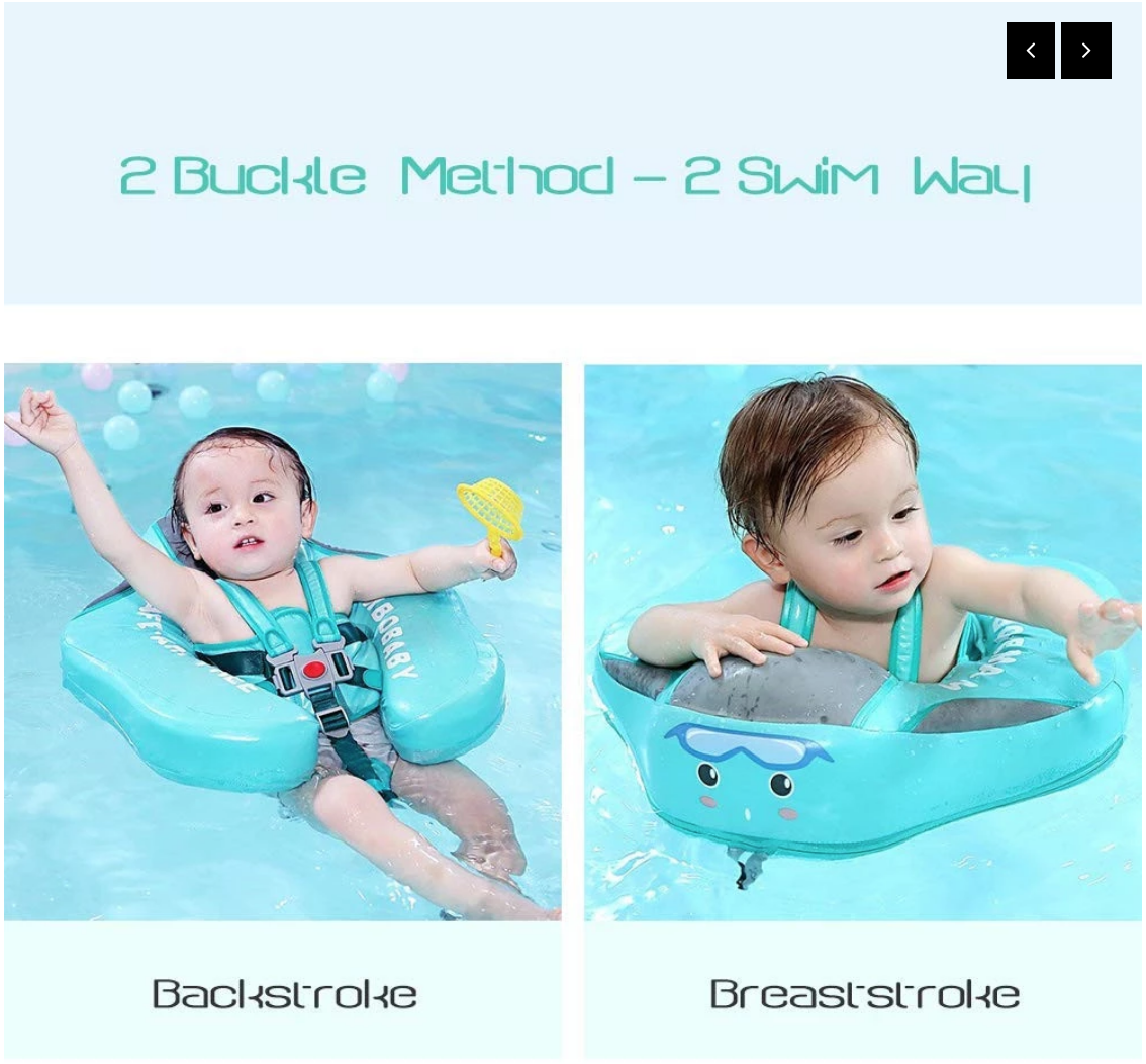 Baby Solid Swimming Float with Sunshade