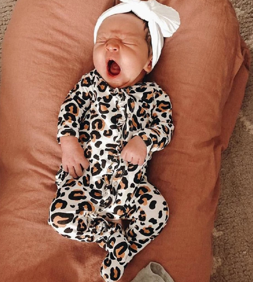 Clara Leopard Print Romper