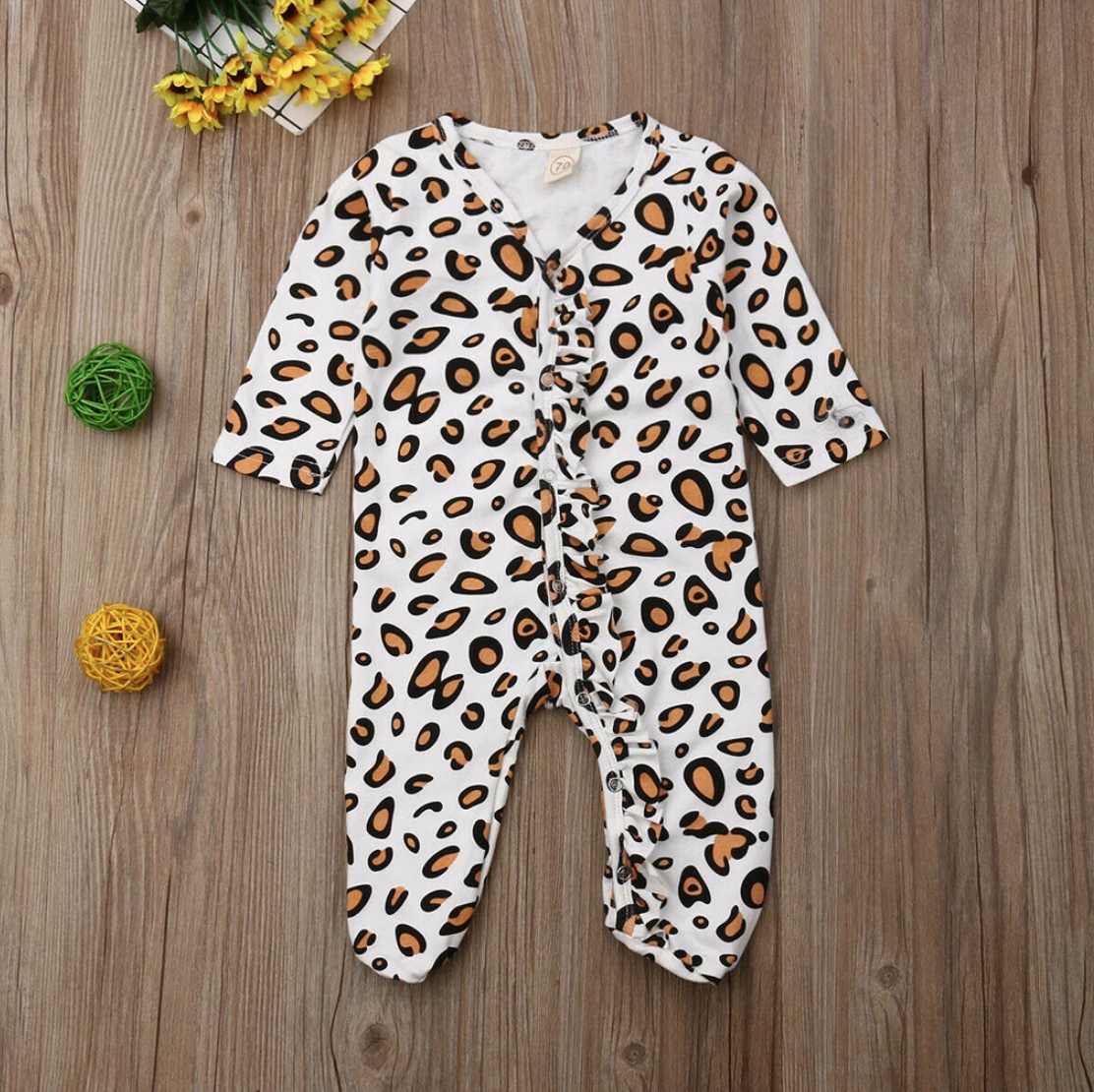 Clara Leopard Print Romper