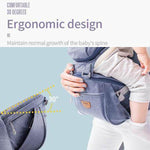 Ergonomic Hipseat Baby Carrier (6 IN 1)