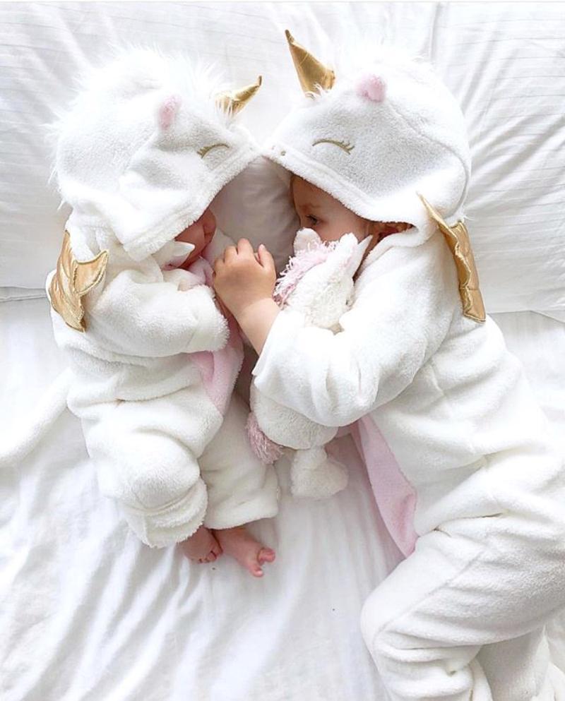 Dixie Hooded Unicorn Romper