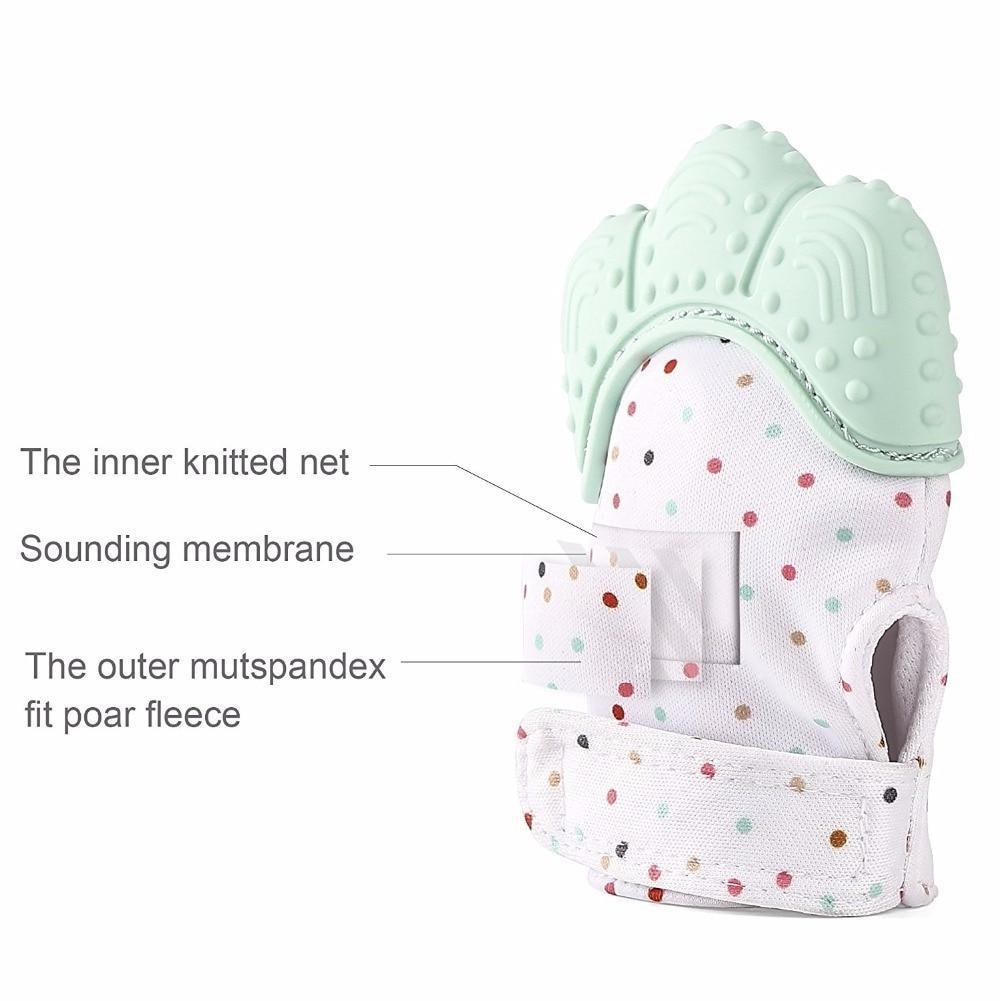 Baby Teething Mitten Gloves