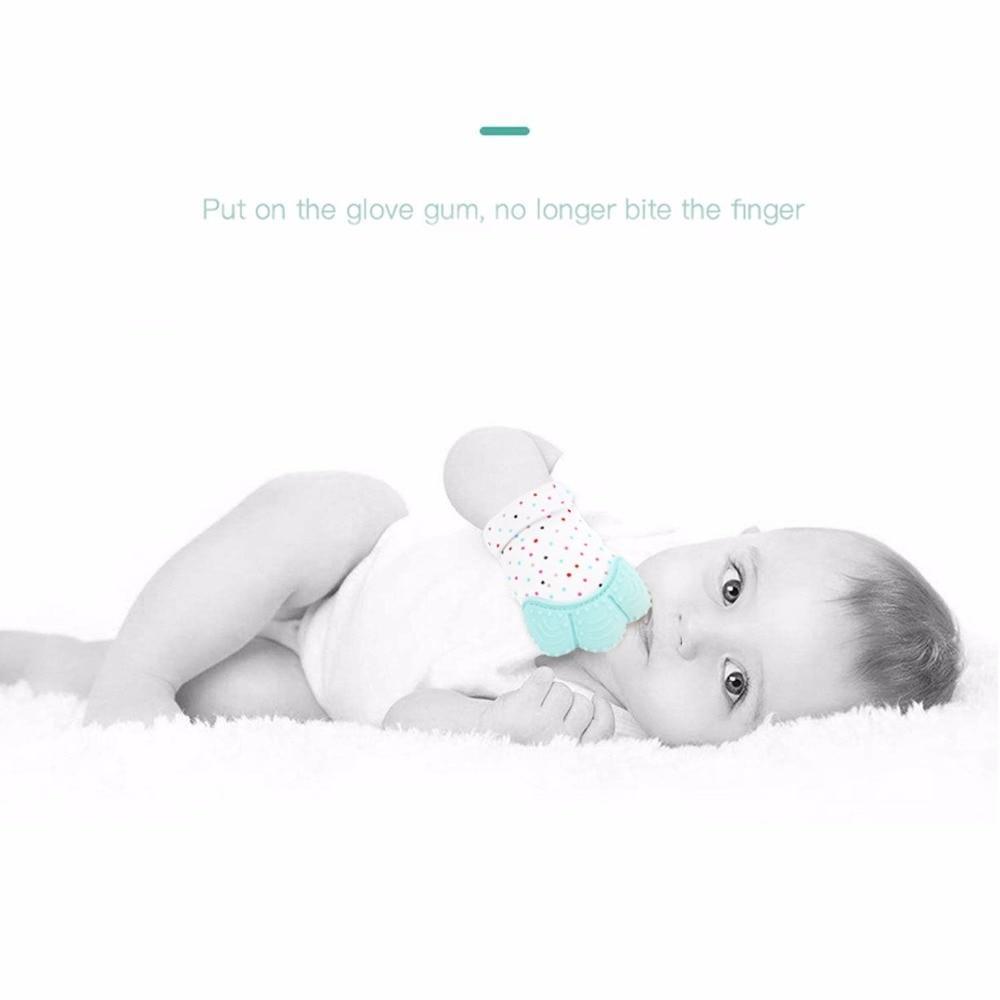 Baby Teething Mitten Gloves