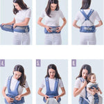 Ergonomic Hipseat Baby Carrier (6 IN 1)